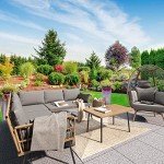 YITAHOME 4-Piece Outdoor Wicker Sofa Set