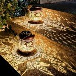 Hummingbird Solar Lanterns for Outdoor Garden Decor