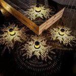 Hummingbird Solar Lanterns for Outdoor Garden Decor