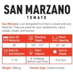 San Marzano Heirloom Tomato Seeds - Non-GMO