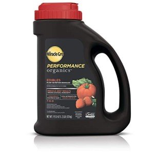 Miracle-Gro Organic Plant Food for Edibles, 2.5 lbs