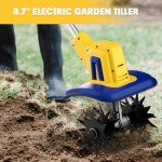 Cordless Electric Tiller for Dewalt 20V Battery