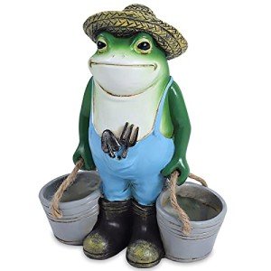 Charming Frog Statue for Garden or Home Decor