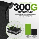 5 Gallon Grow Bags - 5 Pack for Plants