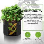 5 Gallon Grow Bags - 5 Pack for Plants