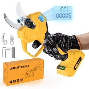 Cordless Electric Pruning Shears for Dewalt 20V Battery