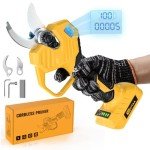 Cordless Electric Pruning Shears for Dewalt 20V Battery