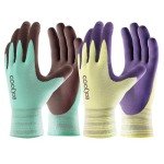 Breathable Gardening Gloves for Women - 2 Pairs