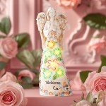 Solar Garden Angel Statue Light for Outdoor Decor