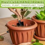 Ergonomic Hand Shovel and Trowel Garden Tool Set