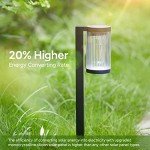 Bright Solar Garden Lights - 6 Pack, Waterproof