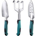FANHAO 3-Piece Stainless Steel Garden Tool Set