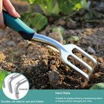 FANHAO 3-Piece Stainless Steel Garden Tool Set