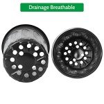 50-Pack Flexible 1 Gallon Nursery Pots with Labels