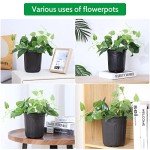 50-Pack Flexible 1 Gallon Nursery Pots with Labels