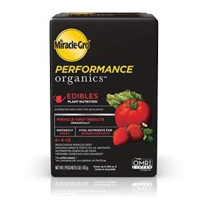 Miracle-Gro Organic Plant Nutrition for Edibles