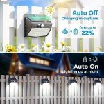 6-Pack Solar Motion Sensor Security Lights