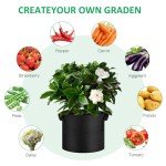 24-Pack of 5 Gallon Fabric Grow Bags