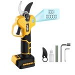 Cordless Electric Pruning Shears with LCD Display