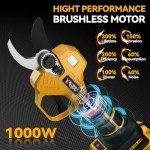 Cordless Electric Pruning Shears with LCD Display