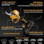 Cordless Electric Pruning Shears with LCD Display