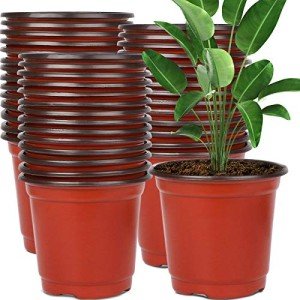 130 Pack Plastic Plant Nursery Pots for Seedlings