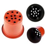 130 Pack Plastic Plant Nursery Pots for Seedlings