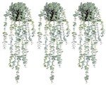 3pcs Eucalyptus Artificial Hanging Plants for Decor
