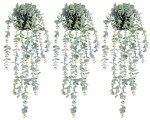3pcs Eucalyptus Artificial Hanging Plants for Decor