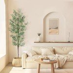 6FT Artificial Olive Tree for Home Décor
