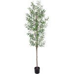 6FT Artificial Olive Tree for Home Décor