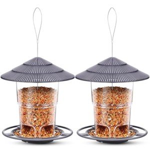 Easy Clean Hanging Bird Feeder for Outdoors