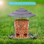 Easy Clean Hanging Bird Feeder for Outdoors