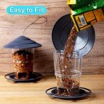 Easy Clean Hanging Bird Feeder for Outdoors