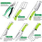 84-Piece Garden Tool Set with Organizer Bag