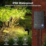 ZUCKEO LED Landscape Lighting Kit - 8 Pack