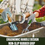 Heavy Duty 9-Piece Gardening Tools Set with Bag