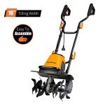 LawnMaster 10-Amp 16-Inch Deluxe Tiller