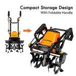 LawnMaster 10-Amp 16-Inch Deluxe Tiller