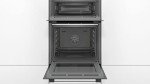 Bosch Serie 4 Built-in Double Oven, Stainless Steel