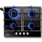 Karinear 60cm 4-Burner Gas Hob Cooktop