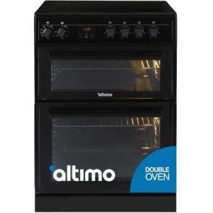 Altimo 600mm Double Oven Cooker with Ceramic Hob