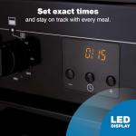 Altimo 600mm Double Oven Cooker with Ceramic Hob