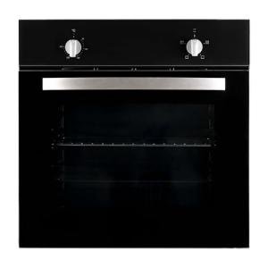 60cm Black Multi-Function Electric Oven - SIA SSO59BL
