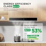 Comfee 60cm Stainless Steel Chimney Extractor Hood