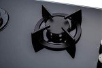 MILLAR 60cm Black Gas Glass Cooktop