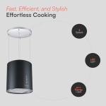 Cookology Ceiling Wire Hung Island Cooker Hood Extractor Fan