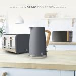 Swan Nordic LED Digital Microwave, 20L, 800W