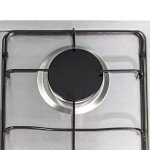 SIA 60cm Stainless Steel 4 Burner Gas Hob