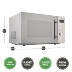 Hamilton Beach 30L Microwave with Grill & Presets